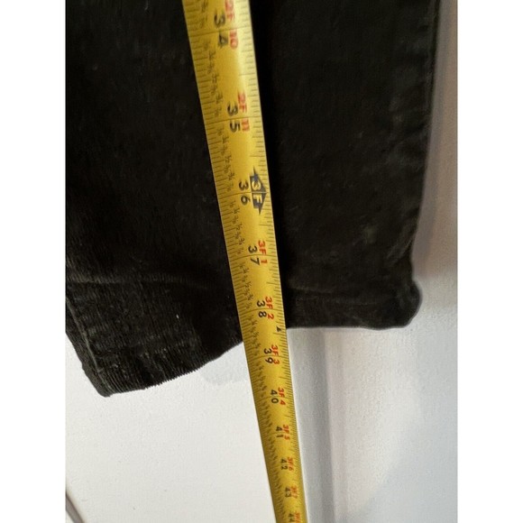KUT From The Kloth Corduroy Pants Diana Skinny Size 8 Black GUC - Picture 10 of 10